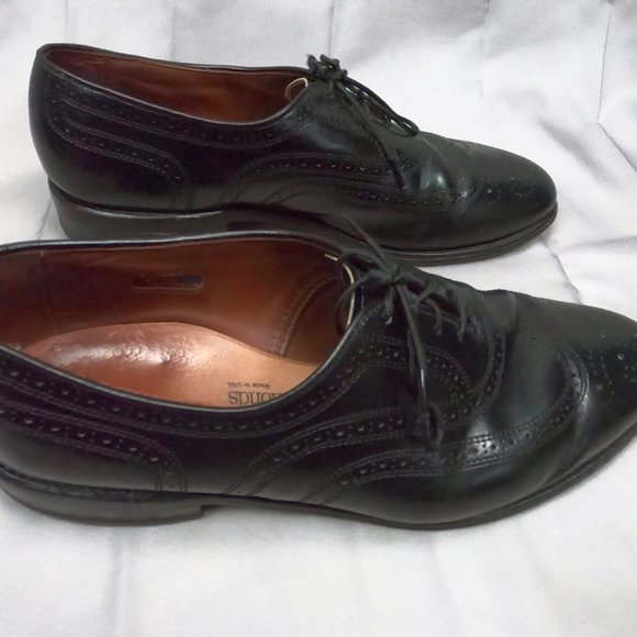 Allen Edmonds Townley Black Leather Dress Shoes